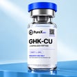 GHK-CU research peptide vial