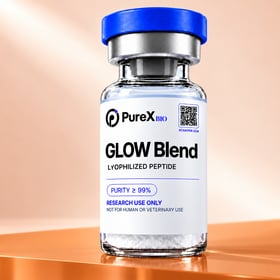 GLOW Blend · 70mg research peptide vial